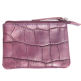 Porte-monnaie chouia croco violet